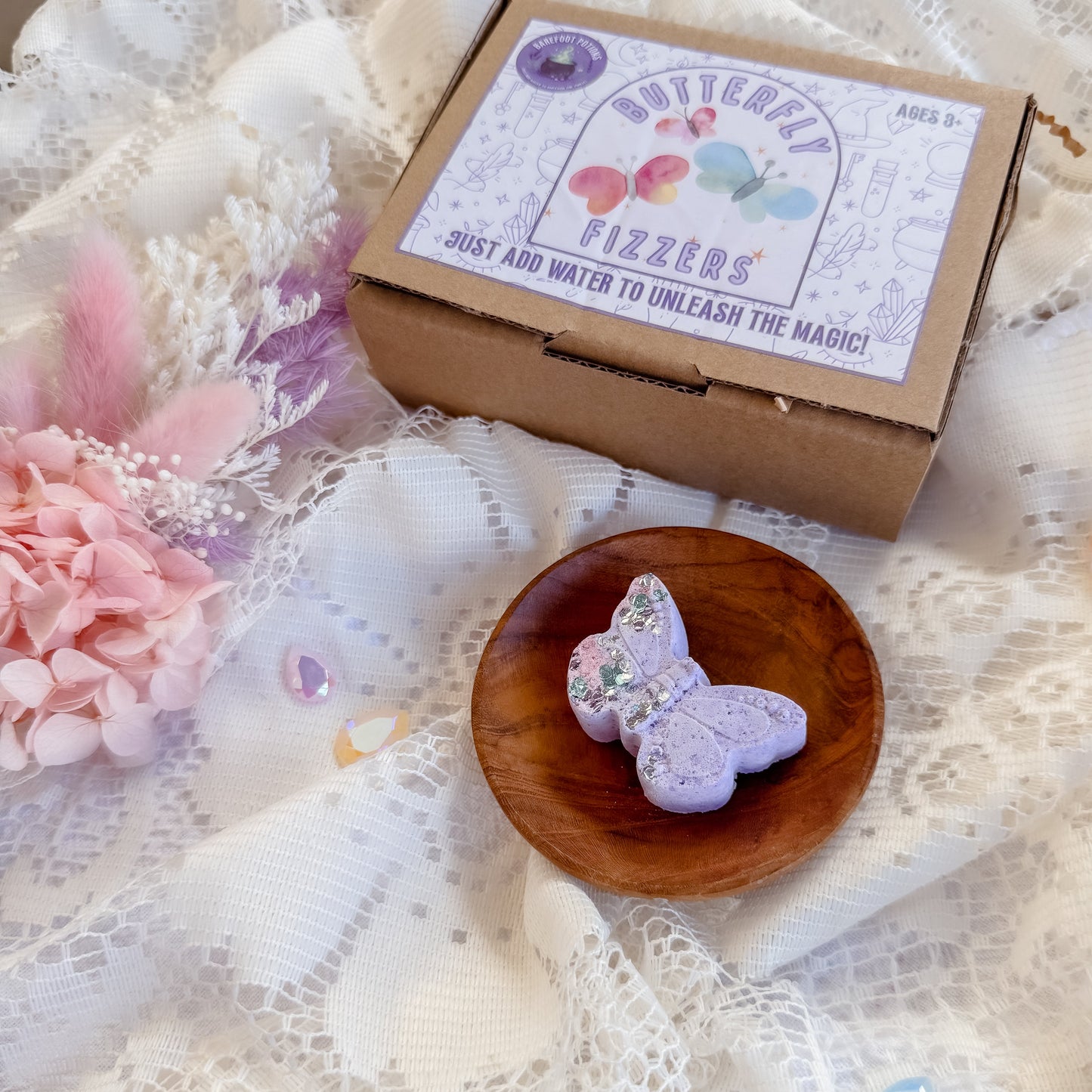 Butterfly Fizzers - Pack of 6