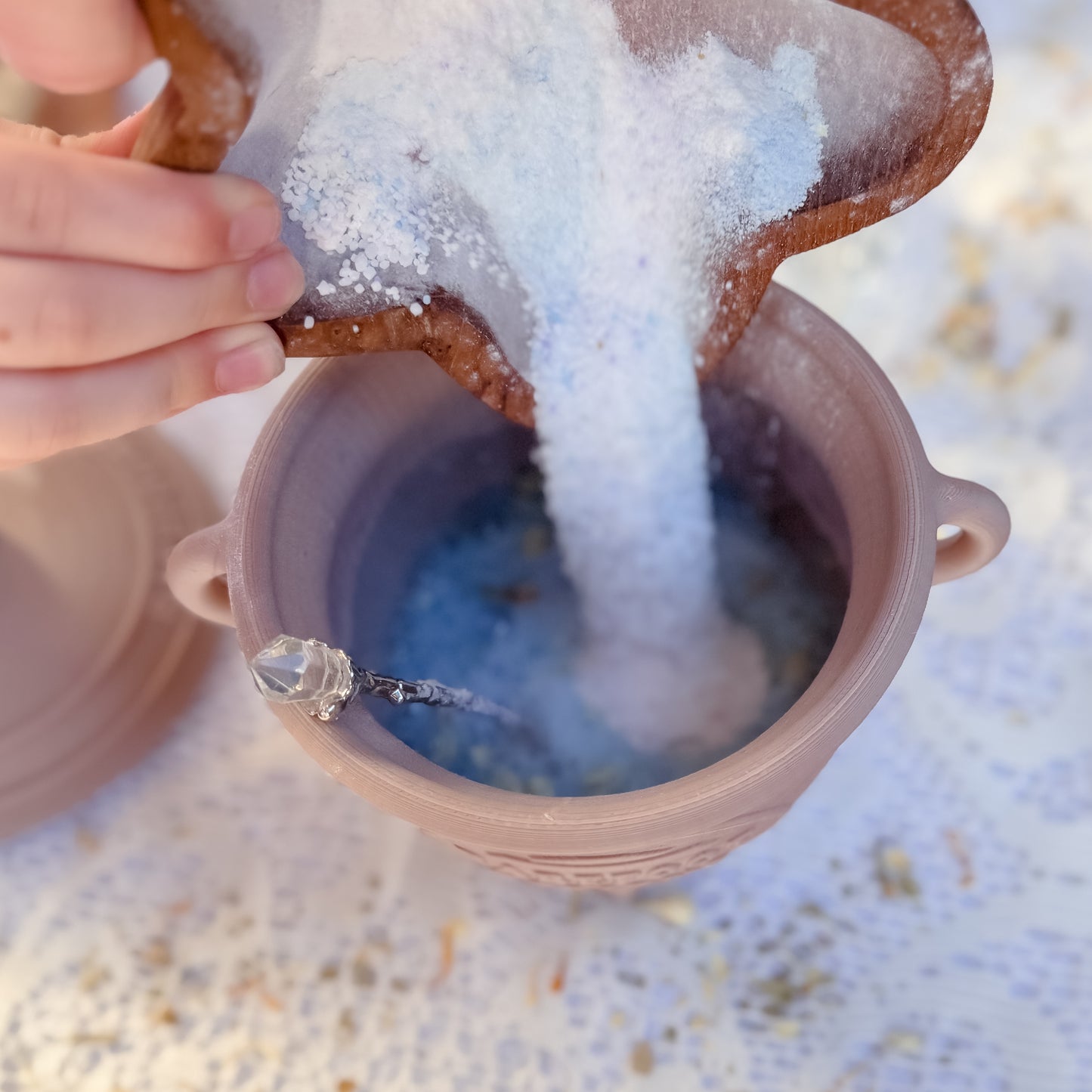 Snowflake Fizzy Potion