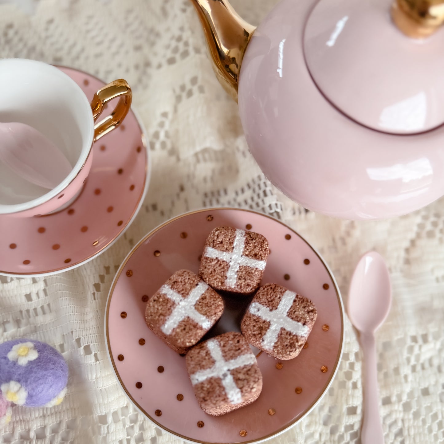 Hot Cross Bun Fizzers - 6 Pack