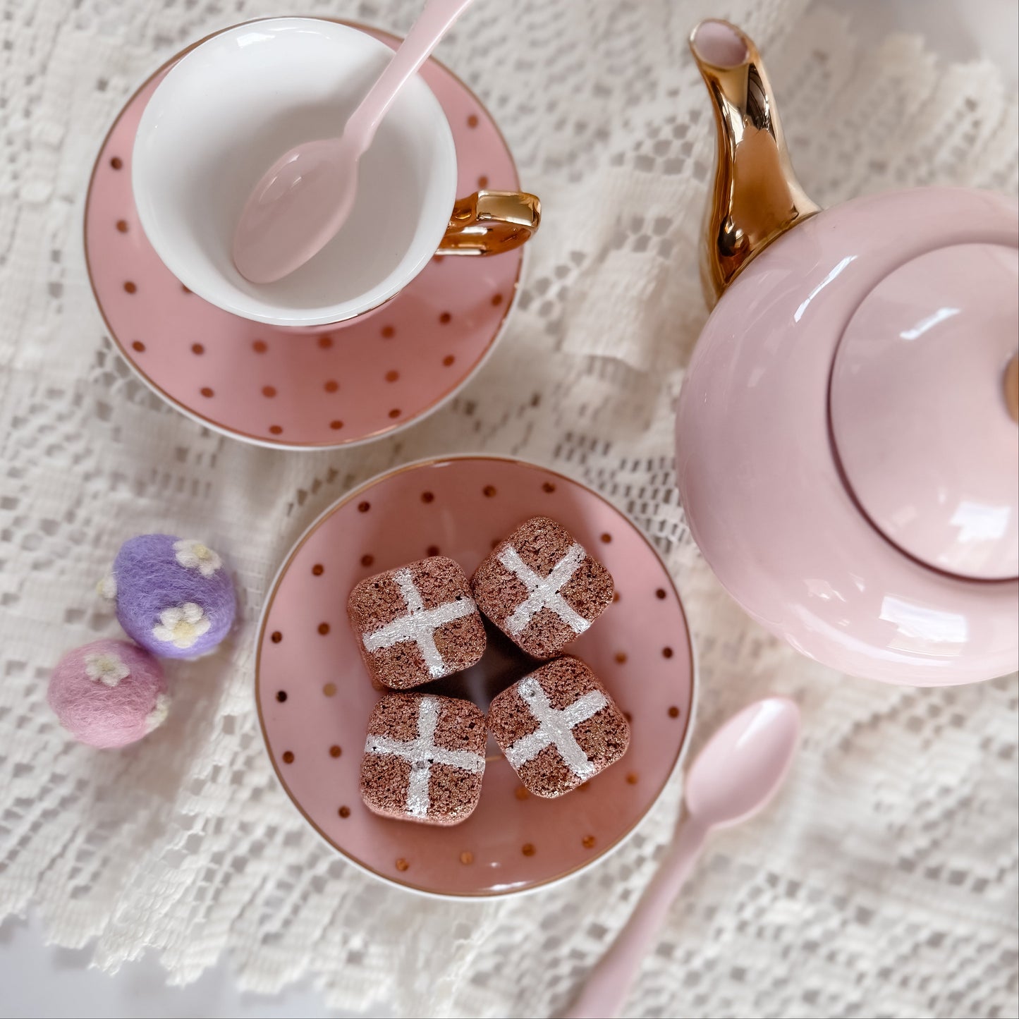 Hot Cross Bun Fizzers - 6 Pack