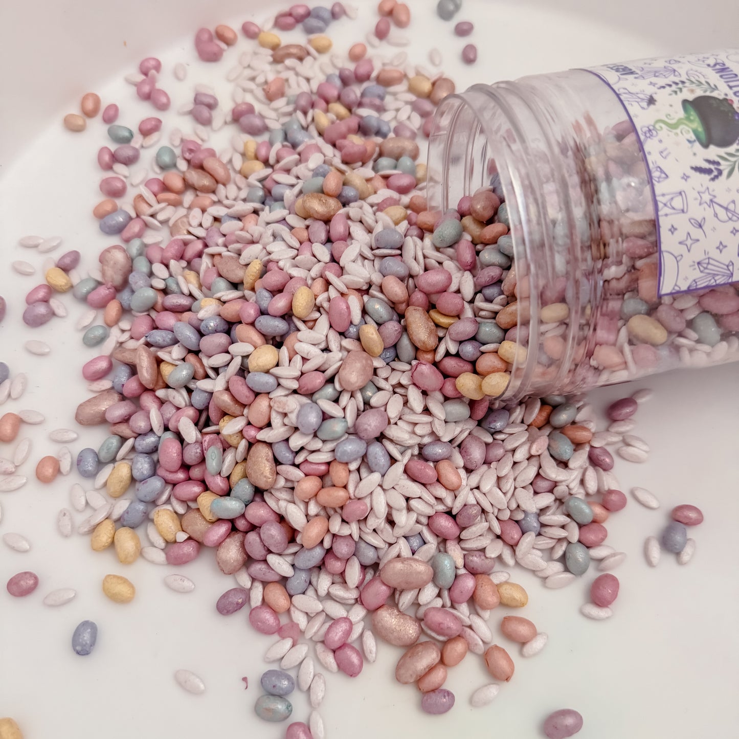 Rainbow Bunny Poop Sensory Base