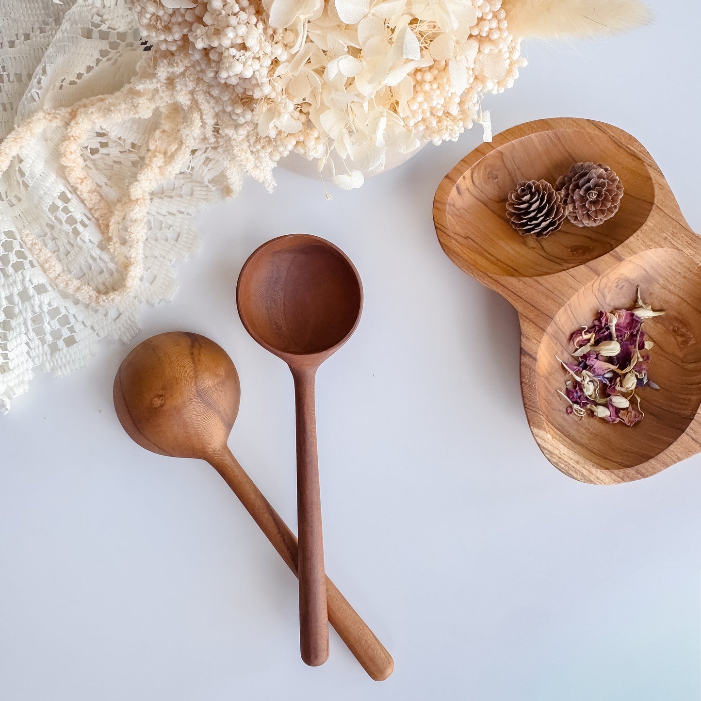 Teak Full Moon Scoop