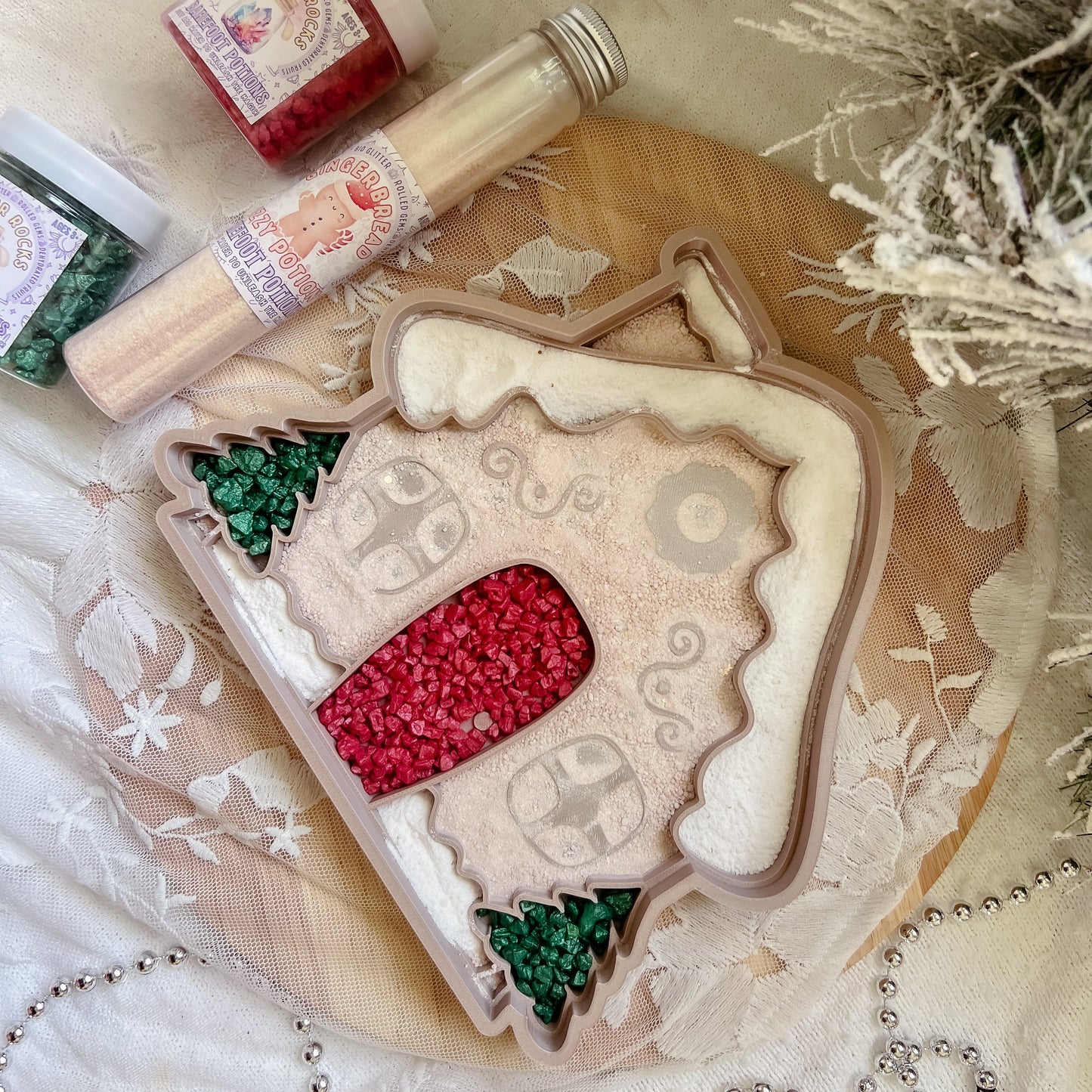 Gingerbread House Tray