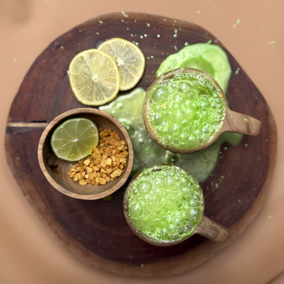 Lemon Lime Soda Pop fizzy potion for colourful bubbling sensory play