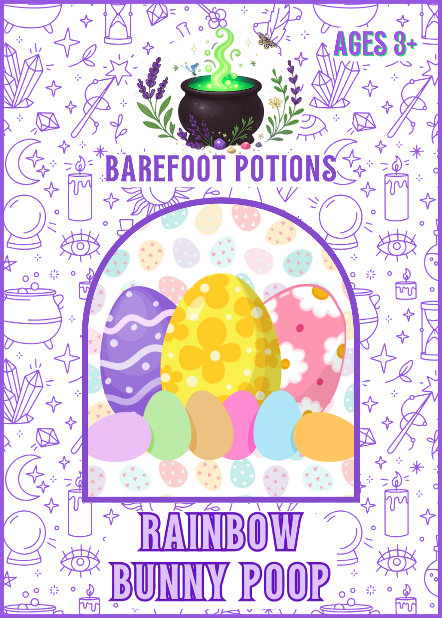 Rainbow Bunny Poop Sensory Base