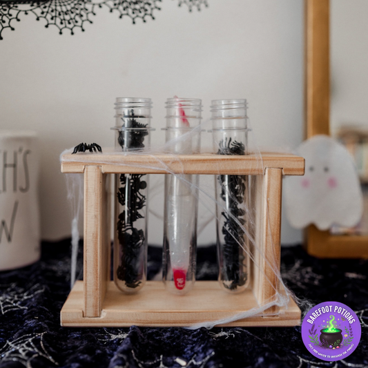 Test Tube & Rack - Medium