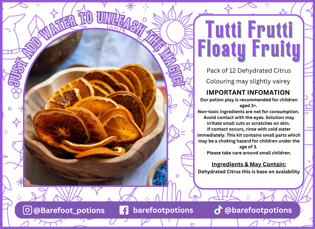 Tutti Frutti Floaty Fruity