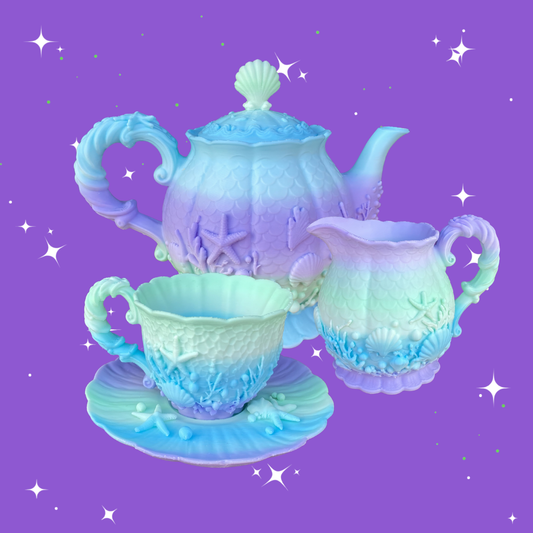 Mystical Mermaid Tea Set